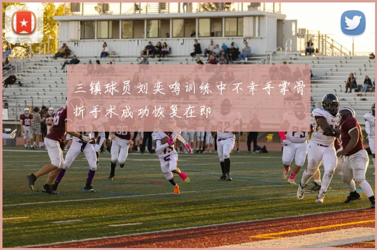 三镇球员刘奕鸣训练中不幸手掌骨折手术成功恢复在即